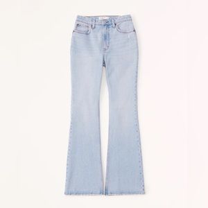 Abercrombie & Fitch Curve Love High Rise Vintage Flare Jean